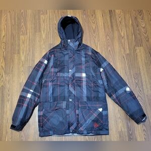 Men's Firefly Skiing/Snowboarding Jacket Size Small Heavy Lined Wapta Parka C89